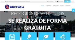 Desktop Screenshot of desgrufesa.com